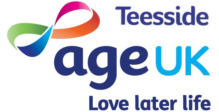 Graphic of Age UK Teesside logo