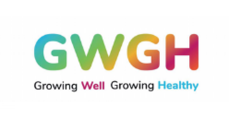 Graphic of Growing Well Growing Healthy logo