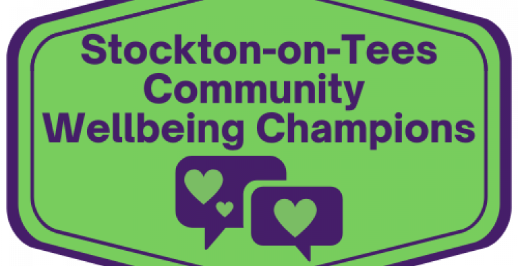 Image of Stockton Community Wellbeing Champions logo