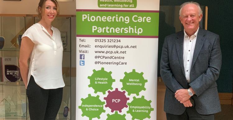 Image of Natasha Judge, Healthwatch Stockton and Brian Knevitt, PCP