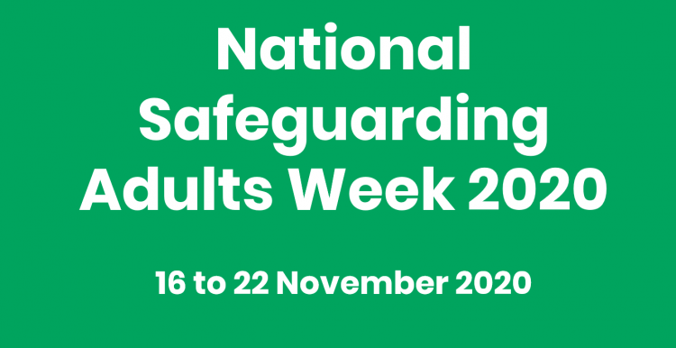 Graphic of National Safeguarding Adults Week 2020