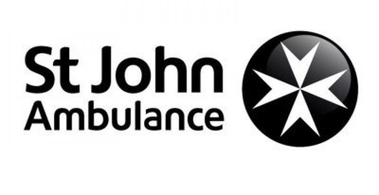Graphic of St John Ambulance logo