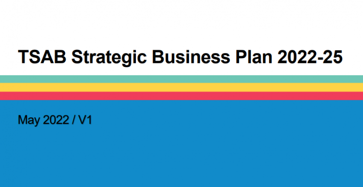 Graphic of TSAB Strategic Business Plan
