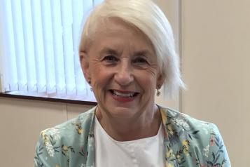 Photo of Anne Sykes, former Chair of Board