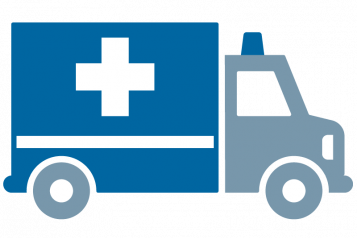 Graphic of ambulance