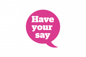 Graphic of have your say