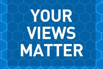 Graphic of your views matter