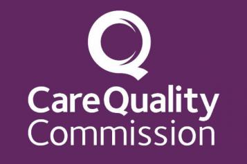 Graphic of Care Quality Commission logo