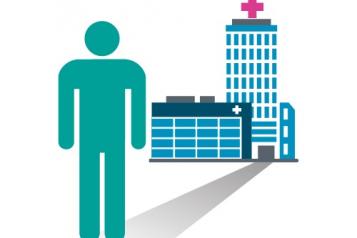 Graphic of hospital